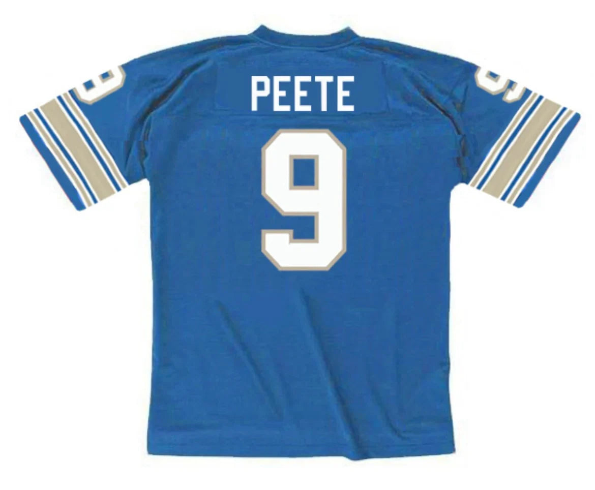 Rodney Peete Detroit Lions NFL Mitchell & Ness Jersey product image 1, provided for visual reference and product detail