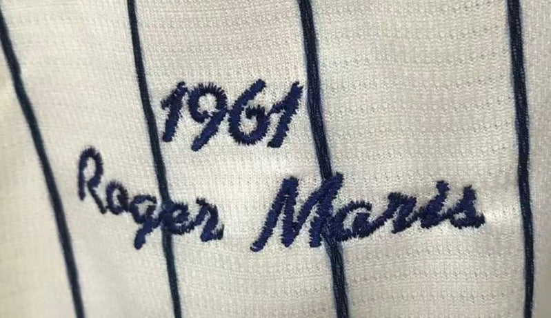 Roger Maris New York Yankees Jersey pinstripes Mitchell & Ness product image 3, provided for visual reference and product