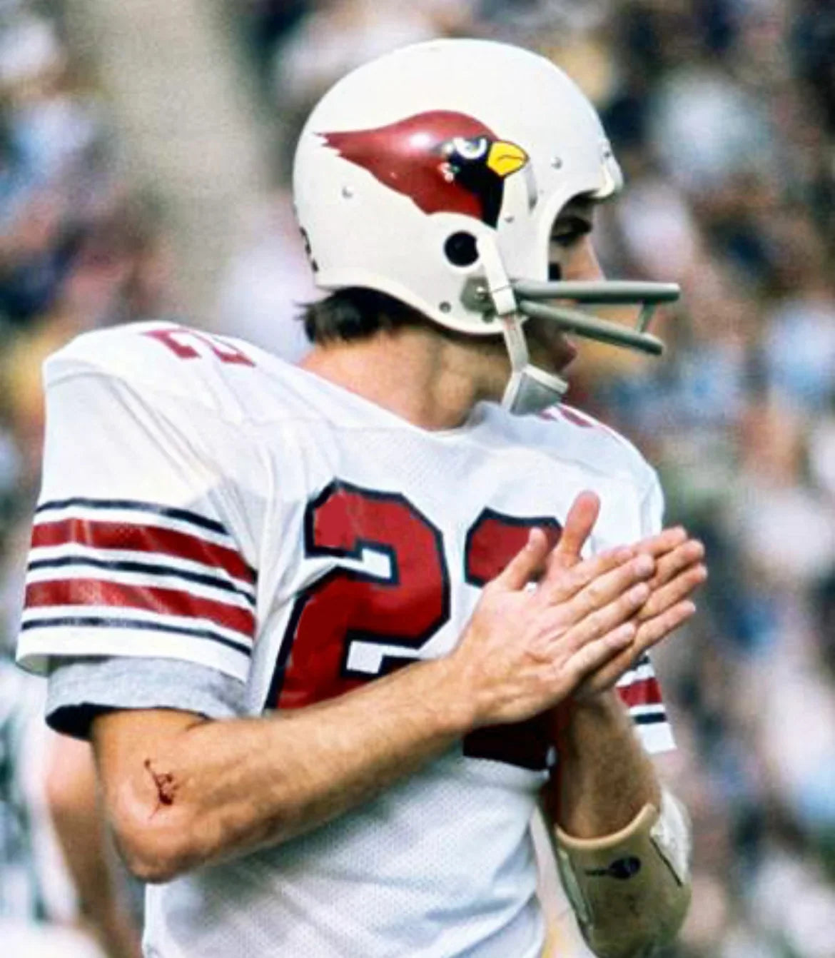 Roger Wehrli St. Louis Cardinals NFL Mitchell & Ness Jersey White product image 3, provided for visual reference and product