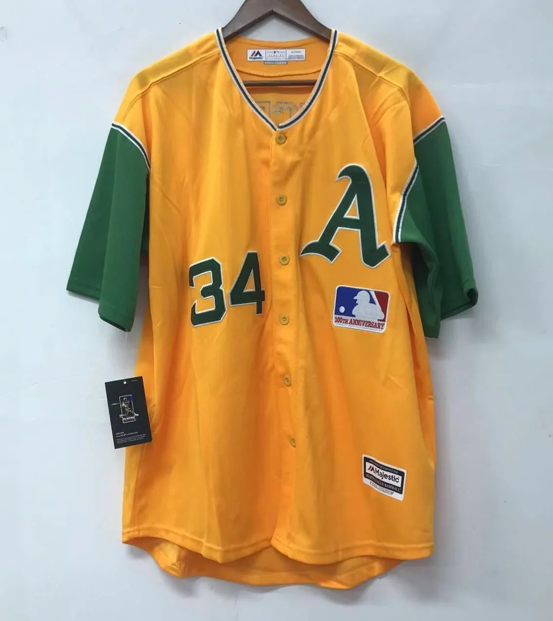 Rollie Fingers Oakland A’s Athletics Jersey Mitchell & Ness product image 2, provided for visual reference and product