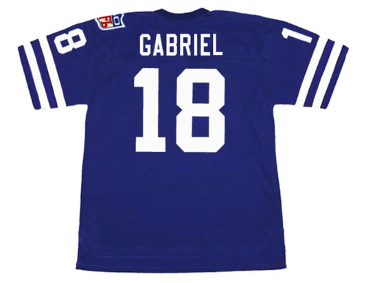 Roman Gabriel 1969 Los Angeles Rams NFL Mitchell & Ness Jersey blue product image 1, provided for visual reference and