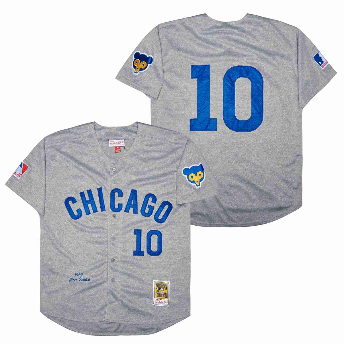 Ron Santo Chicago Cubs Jersey 1969 Cooperstown Collection Mitchell & Ness product image 1, provided for visual reference and