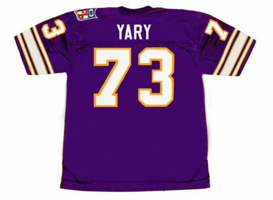 Ron Yary 1969 Minnesota Vikings NFL Mitchell & Ness Jersey product image 1, provided for visual reference and product detail