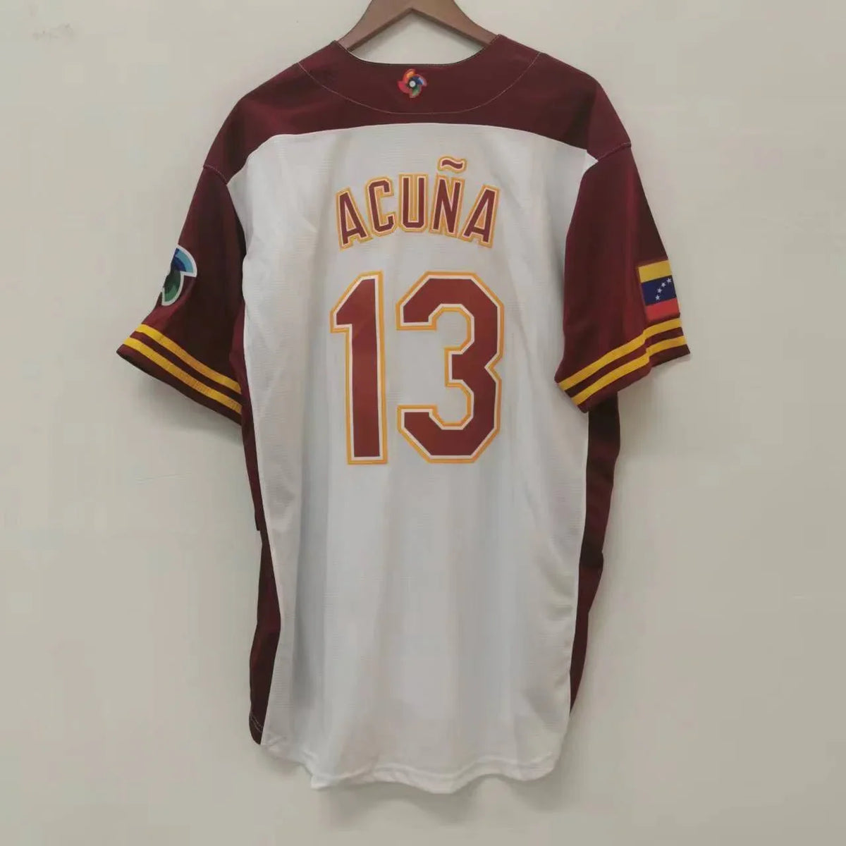 Ronald Acuña Jr. Venezuela Jersey Nike product image 2, provided for visual reference and product detail review