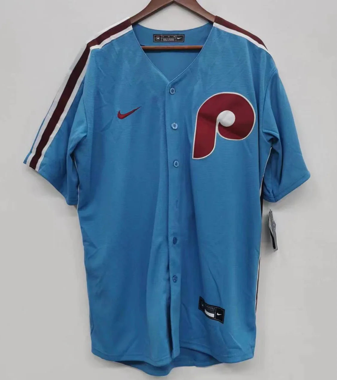 Roy Halladay Philadelphia Phillies Jersey blue product image 2, provided for visual reference and product detail review