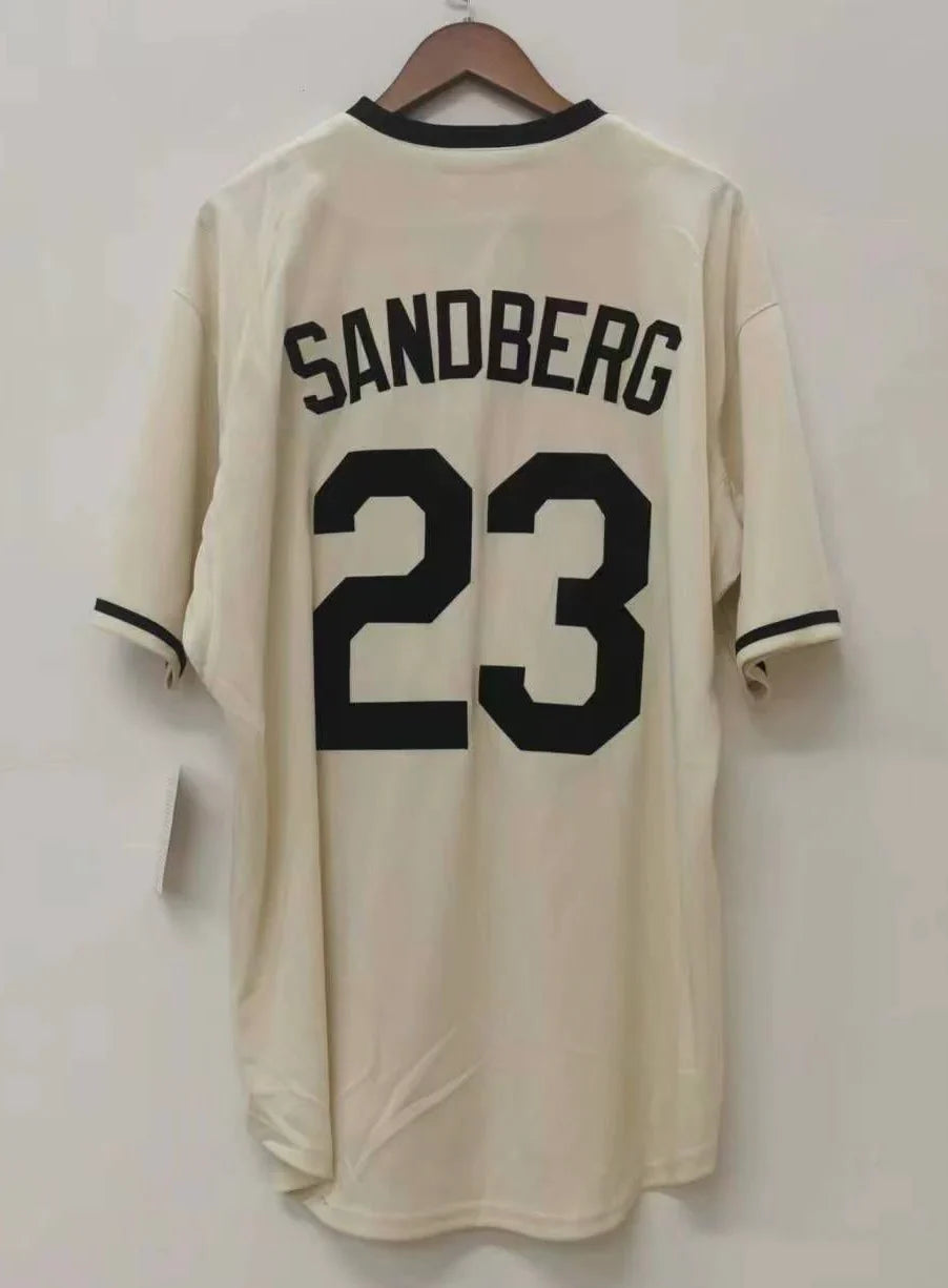 Ryne Sandberg Chicago Cubs Jersey Mitchell & Ness (retro logo) product image 1, provided for visual reference and product