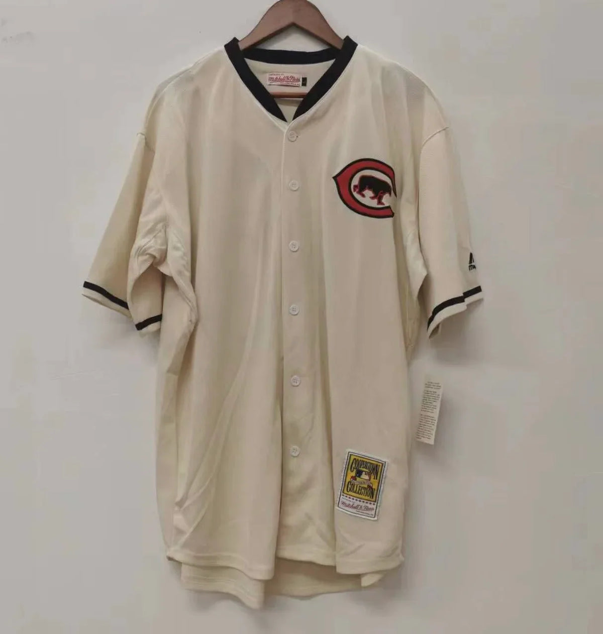 Ryne Sandberg Chicago Cubs Jersey Mitchell & Ness (retro logo) product image 2, provided for visual reference and product