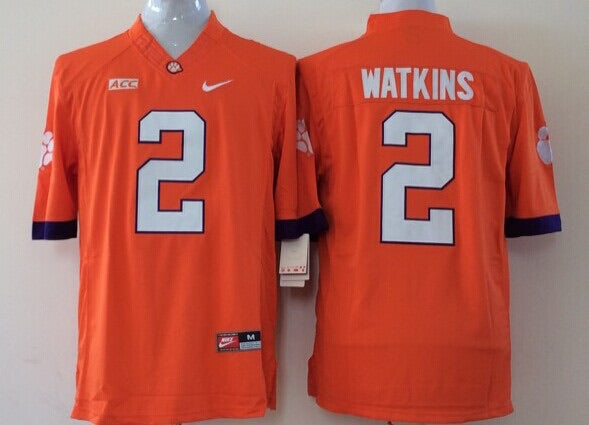 Sammy Watkins Clemson Tigers Jersey orange Nike product image 1, provided for visual reference and product detail review