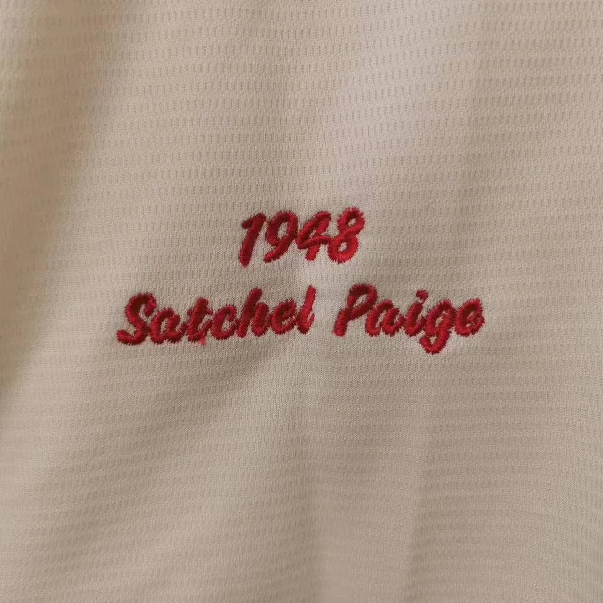 Satchel Paige Cleveland Indians Jersey Mitchell & Ness product image 3, provided for visual reference and product detail