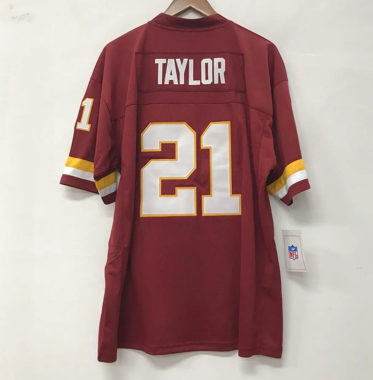 Sean Taylor Washington Redskins Official NFL Mitchell & Ness Jersey product image 1, provided for visual reference and