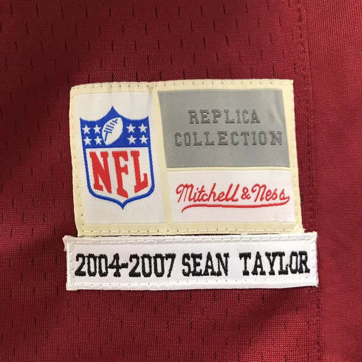 Sean Taylor Washington Redskins Official NFL Mitchell & Ness Jersey product image 3, provided for visual reference and