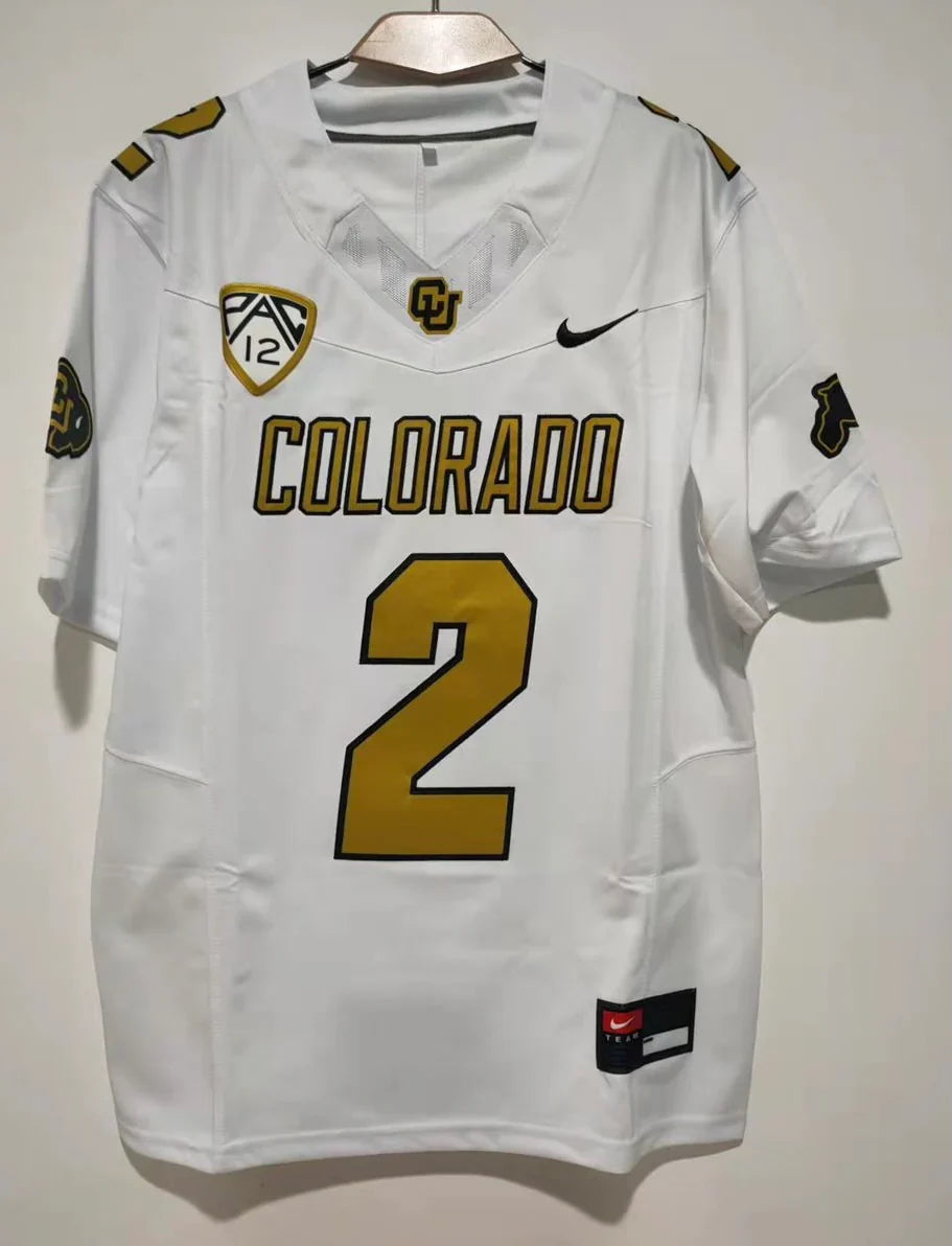 Shedeur Sanders Colorado Buffaloes Jersey NIKE product image 2, provided for visual reference and product detail review