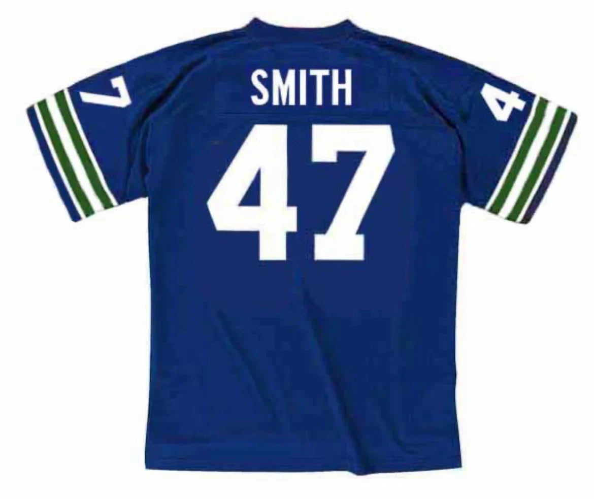 Sherman Smith Seattle Seahawks Official NFL Jersey Mitchell & Ness product image 1, provided for visual reference and
