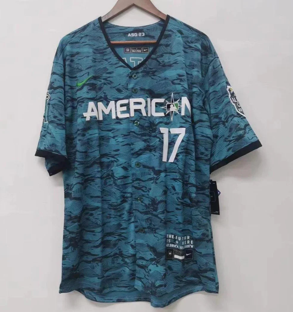 Shohei Ohtani Anaheim Angels All star game Jersey product image 2, provided for visual reference and product detail review