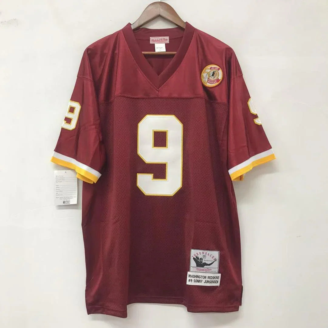 Sonny Jurgensen Washington Redskins Commanders Mitchell & Ness Jersey product image 3, provided for visual reference and