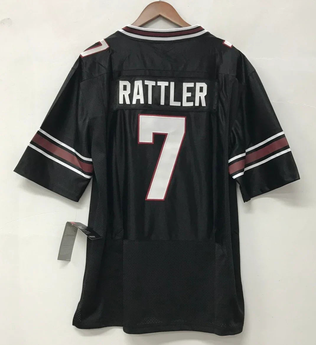 Spencer Rattler South Carolina Gamecocks Jersey black product image 2, provided for visual reference and product detail