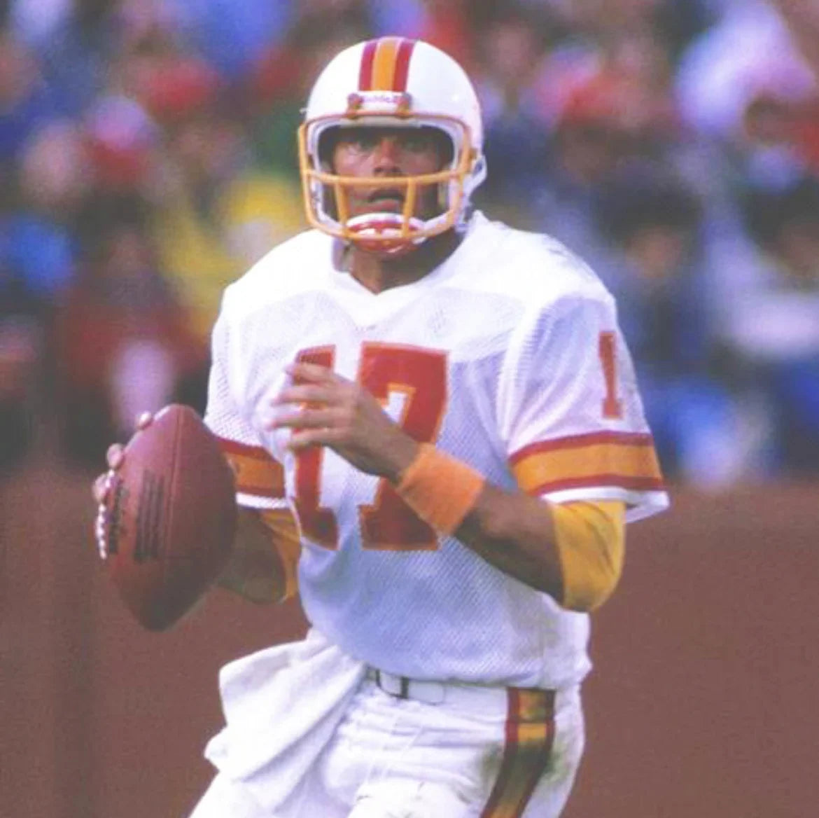 Steve DeBerg Tampa Bay Buccaneers NFL Jersey Mitchell & Ness White product image 3, provided for visual reference and