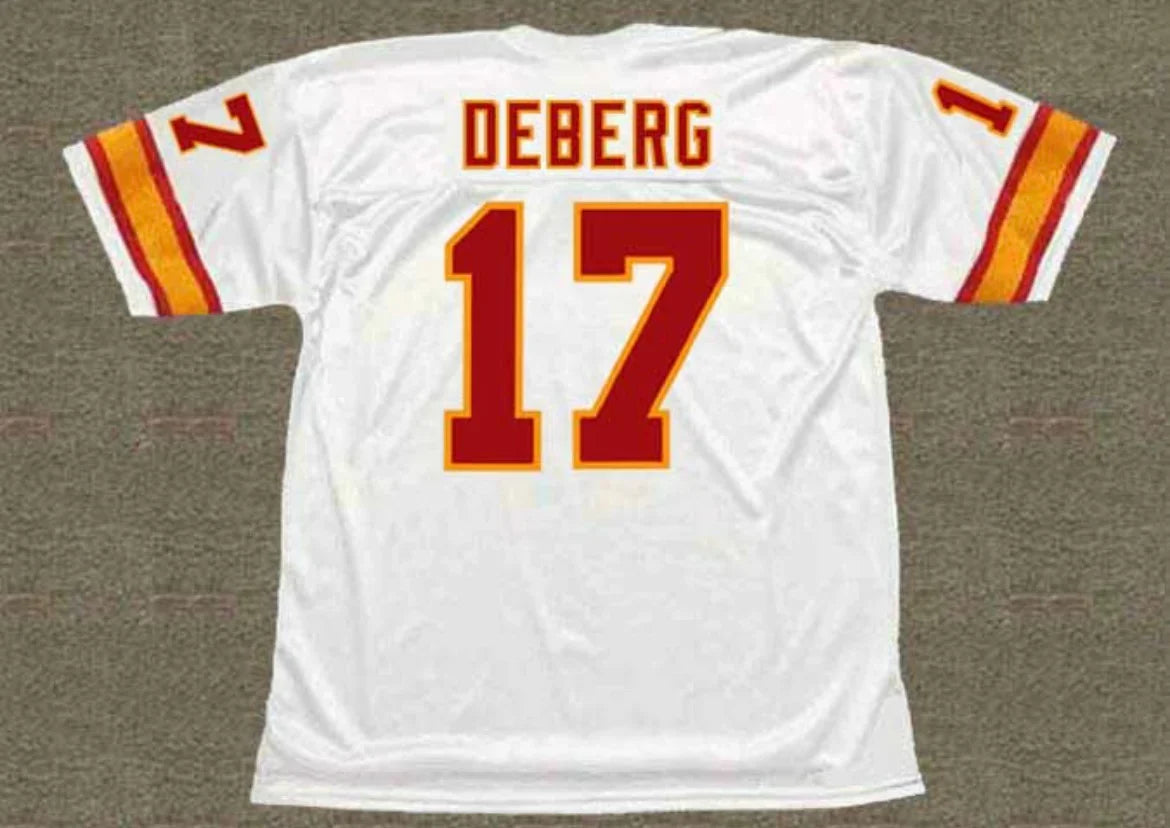 Steve DeBerg Tampa Bay Buccaneers NFL Jersey Mitchell & Ness White product image 1, provided for visual reference and