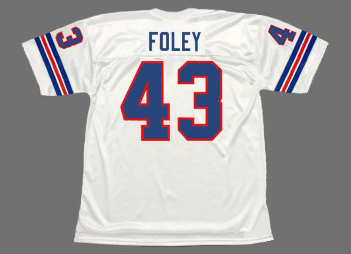 Steve Foley Denver Broncos NFL Mitchell & Ness Jersey white product image 1, provided for visual reference and product