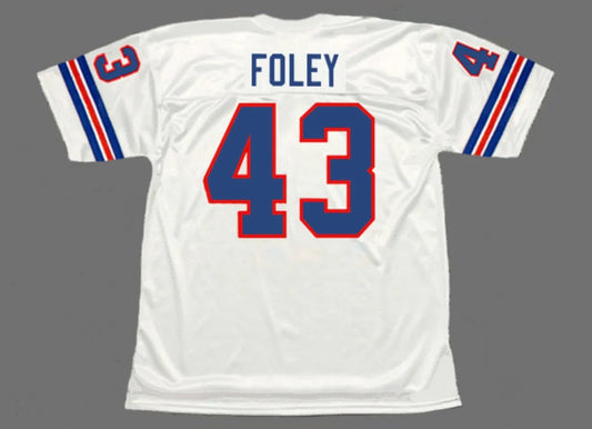 Steve Foley Denver Broncos NFL Mitchell & Ness Jersey white product image 1, provided for visual reference and product