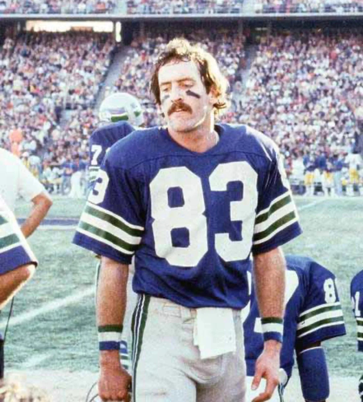 Steve Raible Seattle Seahawks Official NFL Jersey Mitchell & Ness product image 3, provided for visual reference and product