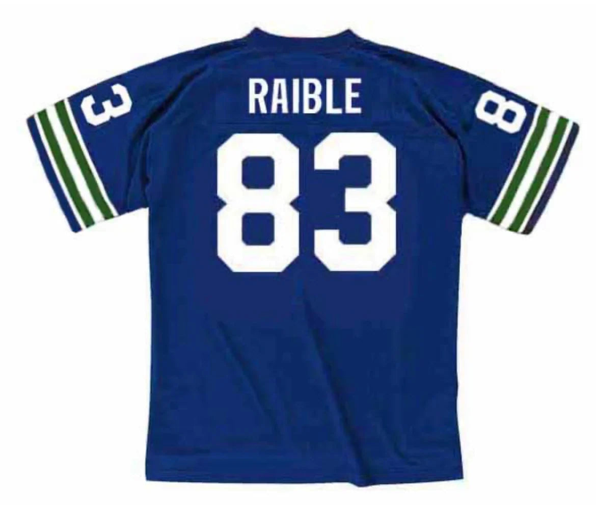 Steve Raible Seattle Seahawks Official NFL Jersey Mitchell & Ness product image 1, provided for visual reference and product