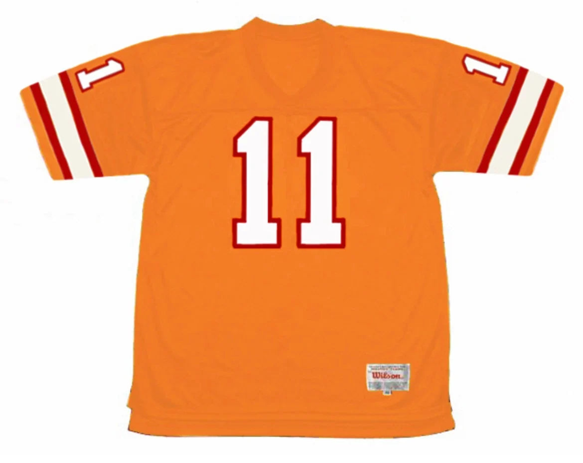Steve Spurrier Tampa Bay Buccaneers NFL Jersey Mitchell & Ness product image 2, provided for visual reference and product