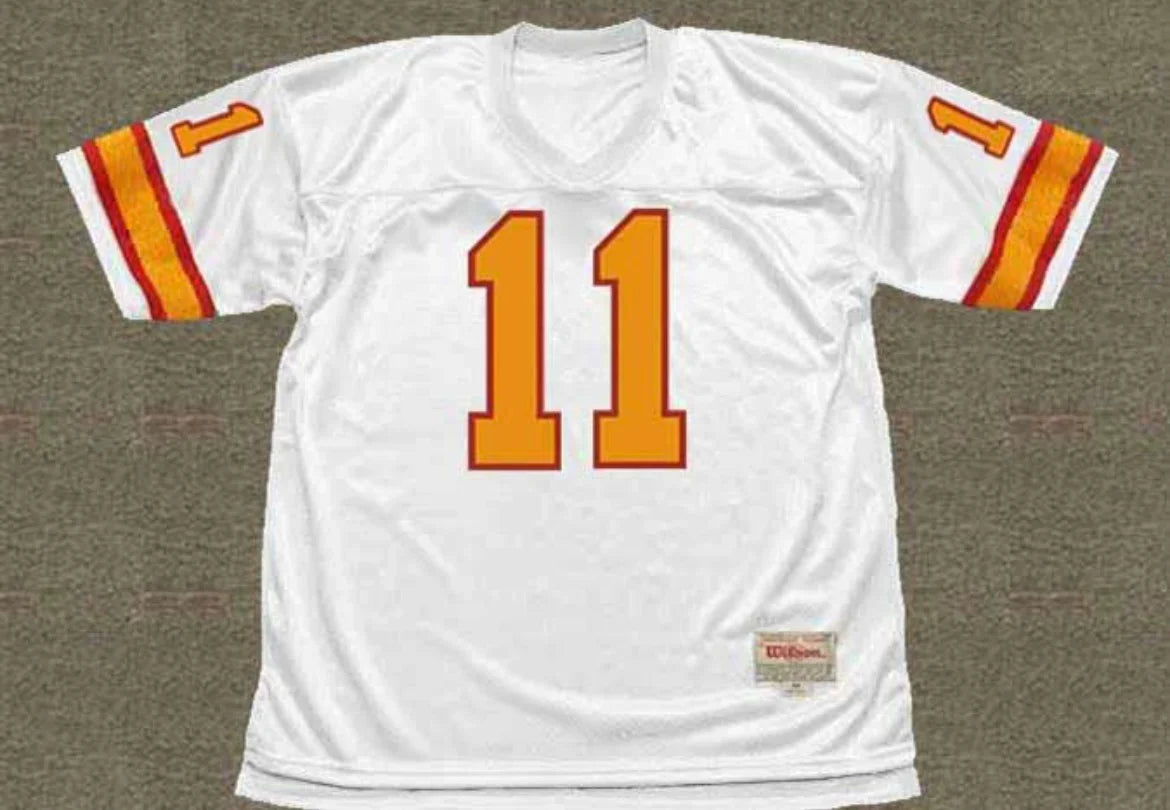 Steve Spurrier Tampa Bay Buccaneers NFL Jersey Mitchell & Ness white product image 2, provided for visual reference and