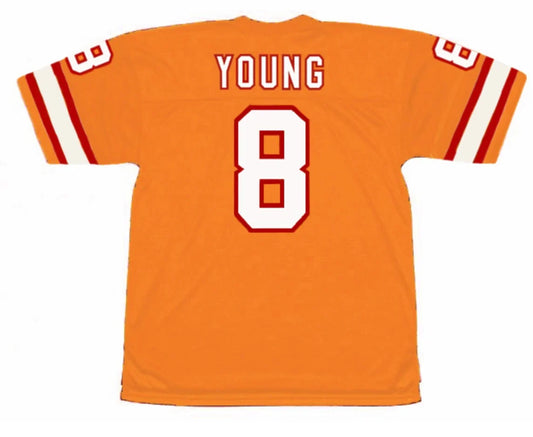 Steve Young Tampa Bay Buccaneers NFL Jersey Mitchell & Ness product image 1, provided for visual reference and product