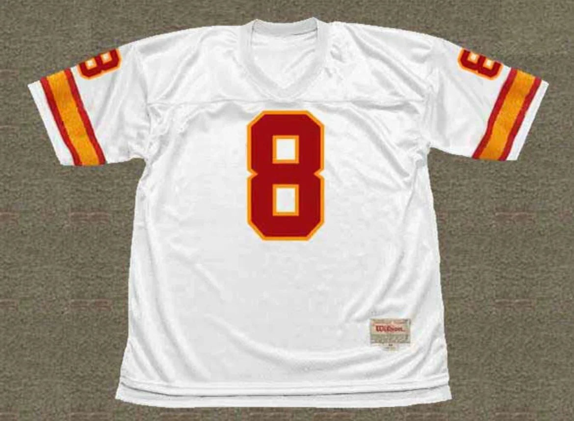Steve Young Tampa Bay Buccaneers 1986 NFL Jersey Mitchell & Ness white product image 2, provided for visual reference and