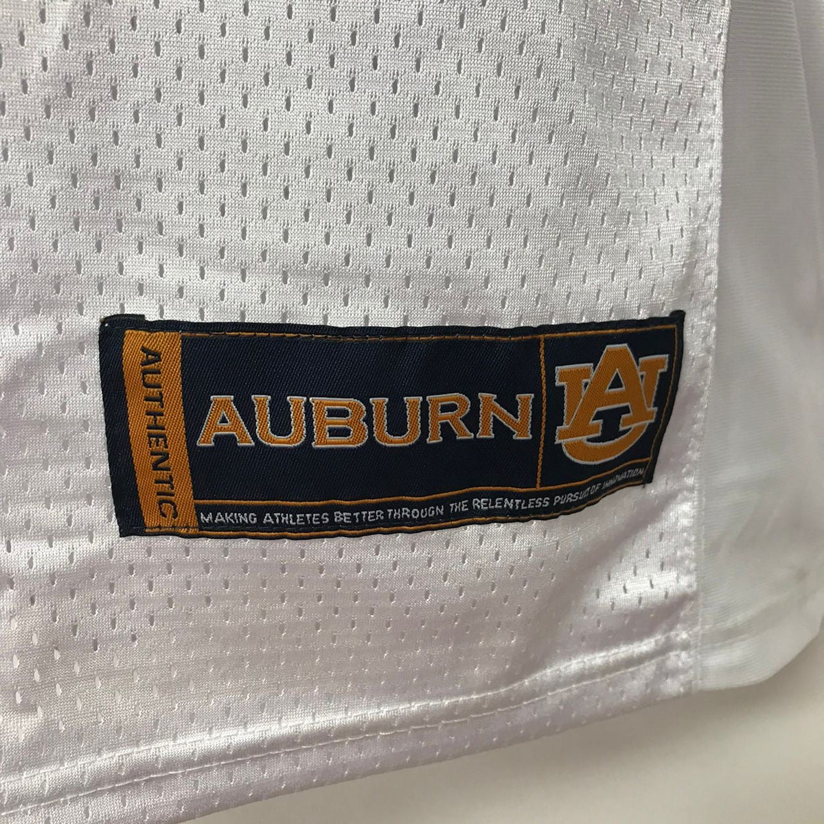 Tank Bigsby Auburn Tigers Jersey white product image 3, provided for visual reference and product detail review