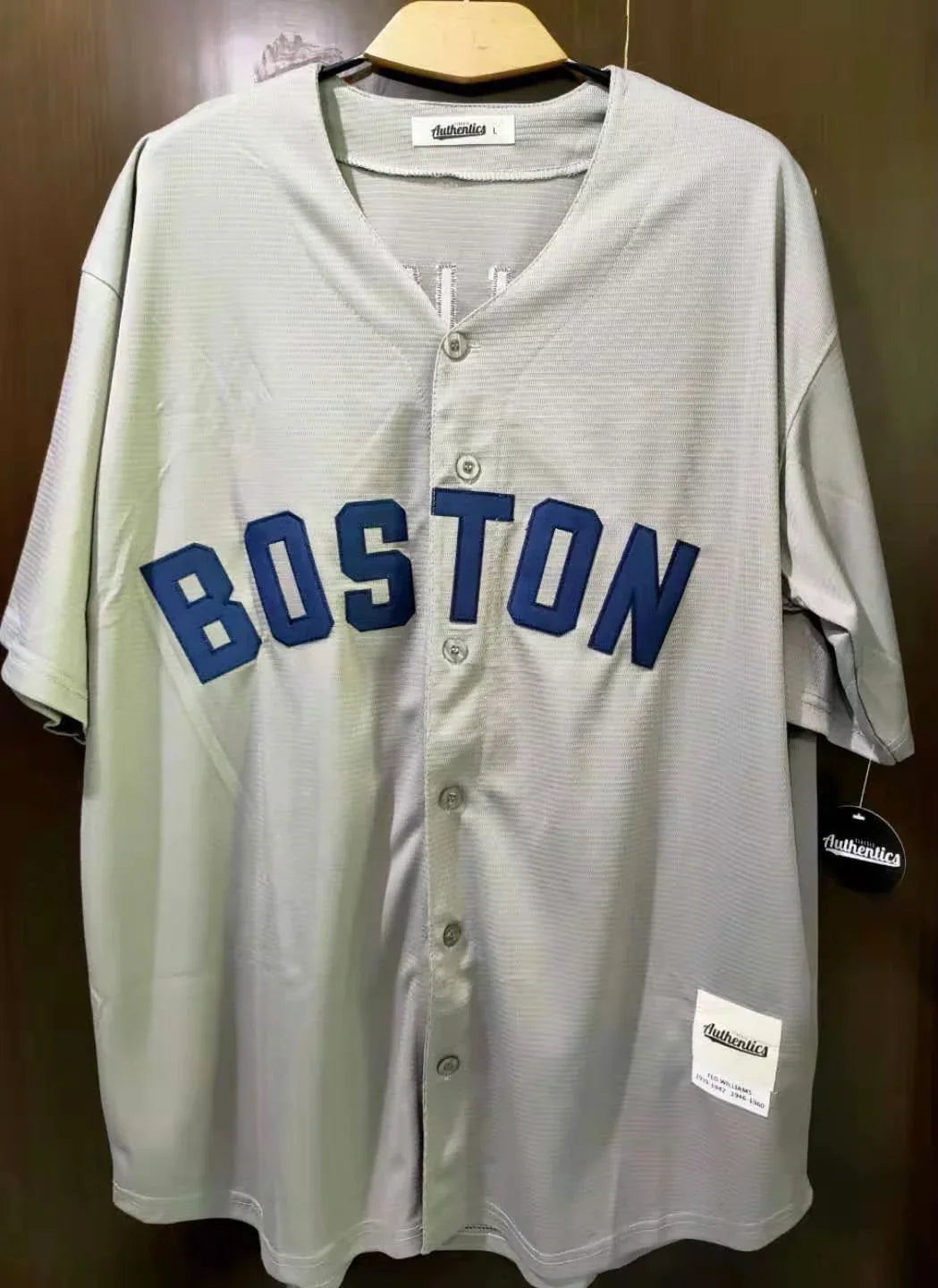 Ted Williams Boston Red Sox Jersey Classic Authentics product image 2, provided for visual reference and product detail