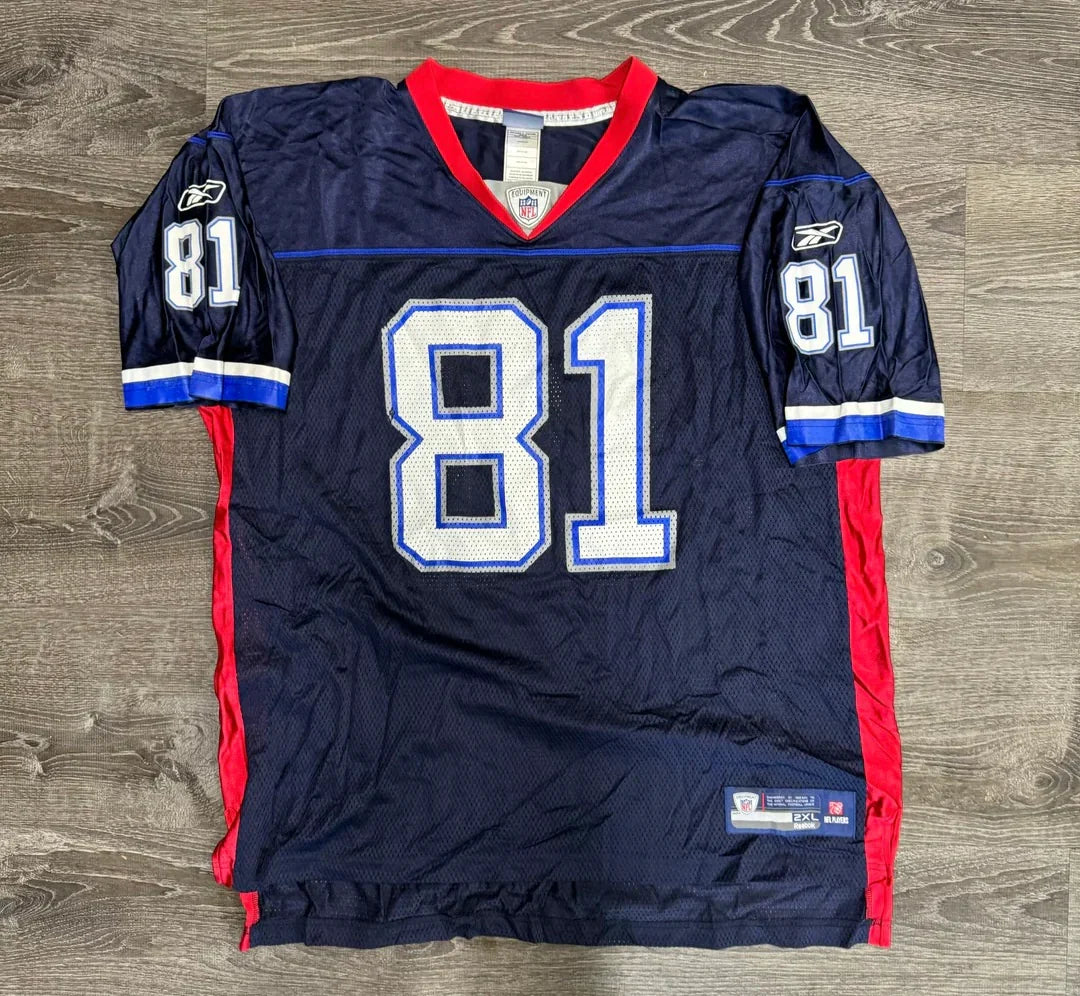 Terrell Owens Buffalo Bills Official NFL Jersey Reebok product image 2, provided for visual reference and product detail