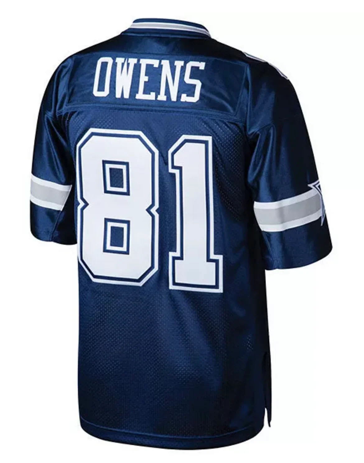 Terrell Owens Dallas Cowboys Official NFL Jersey Mitchell & Ness product image 2, provided for visual reference and product
