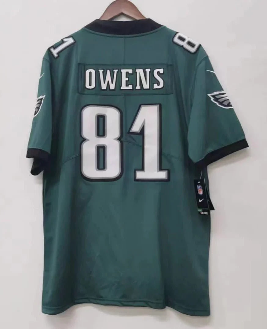Terrell Owens Philadelphia Eagles Official NFL Jersey Nike product image 1, provided for visual reference and product detail