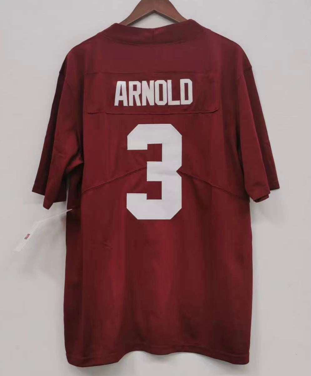 Terrion Arnold Alabama Crimson Tide Jersey Nike product image 1, provided for visual reference and product detail review