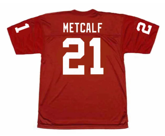Terry Metcalf St. Louis Cardinals NFL Mitchell & Ness Jersey Red product image 1, provided for visual reference and product