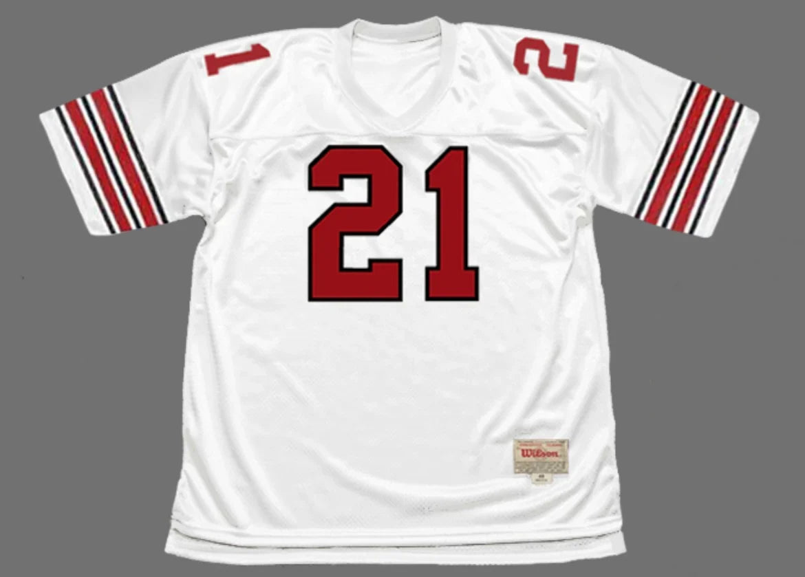 Terry Metcalf St. Louis Cardinals NFL Mitchell & Ness Jersey White product image 2, provided for visual reference and