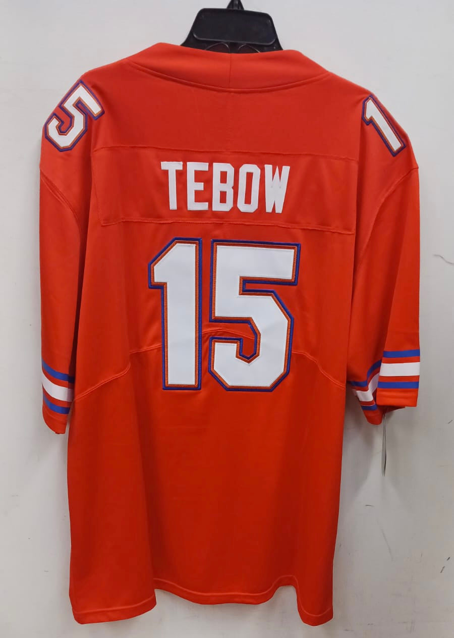 Tim Tebow Florida Gators Jersey orange product image 1, provided for visual reference and product detail review