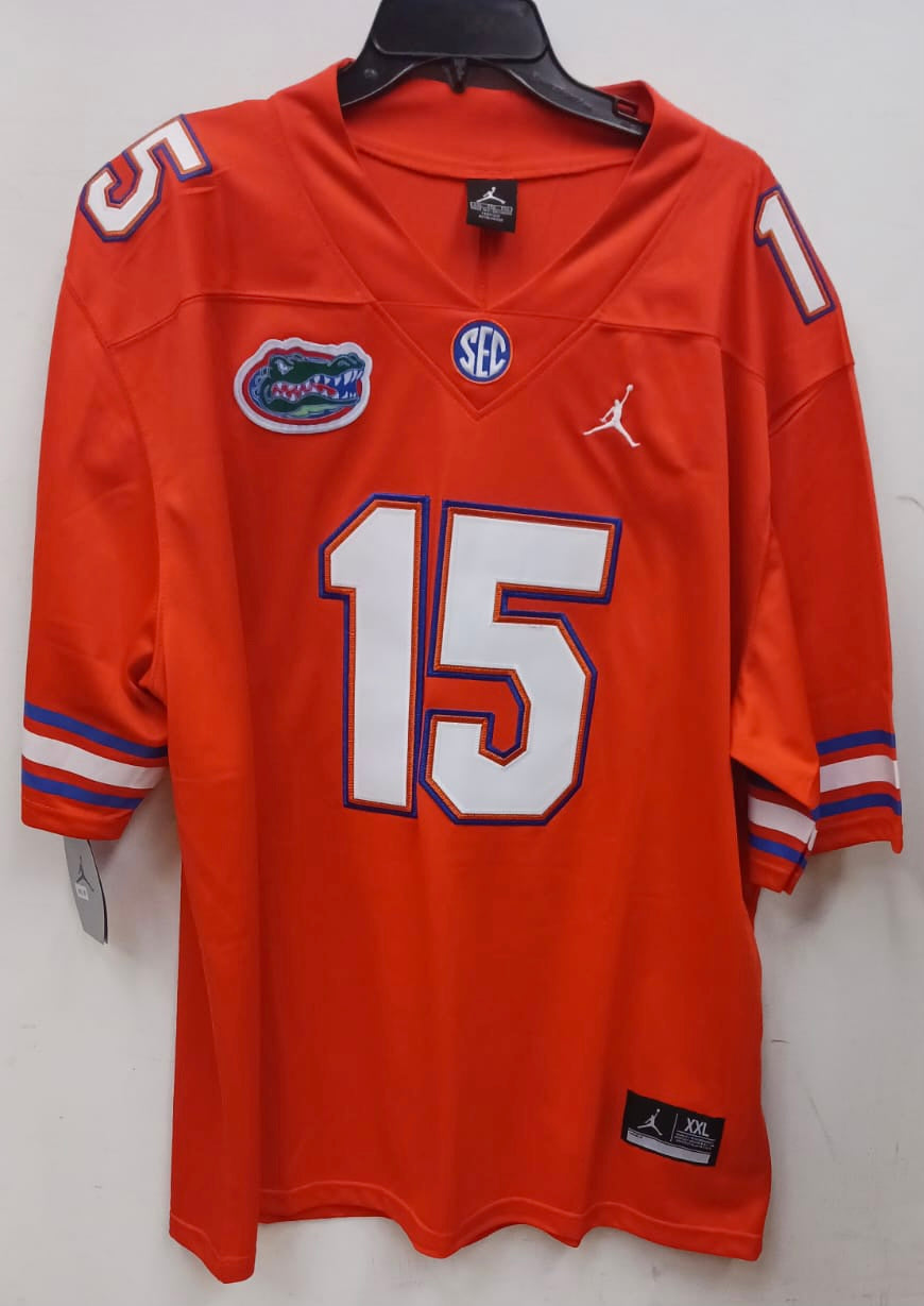 Tim Tebow Florida Gators Jersey orange product image 2, provided for visual reference and product detail review