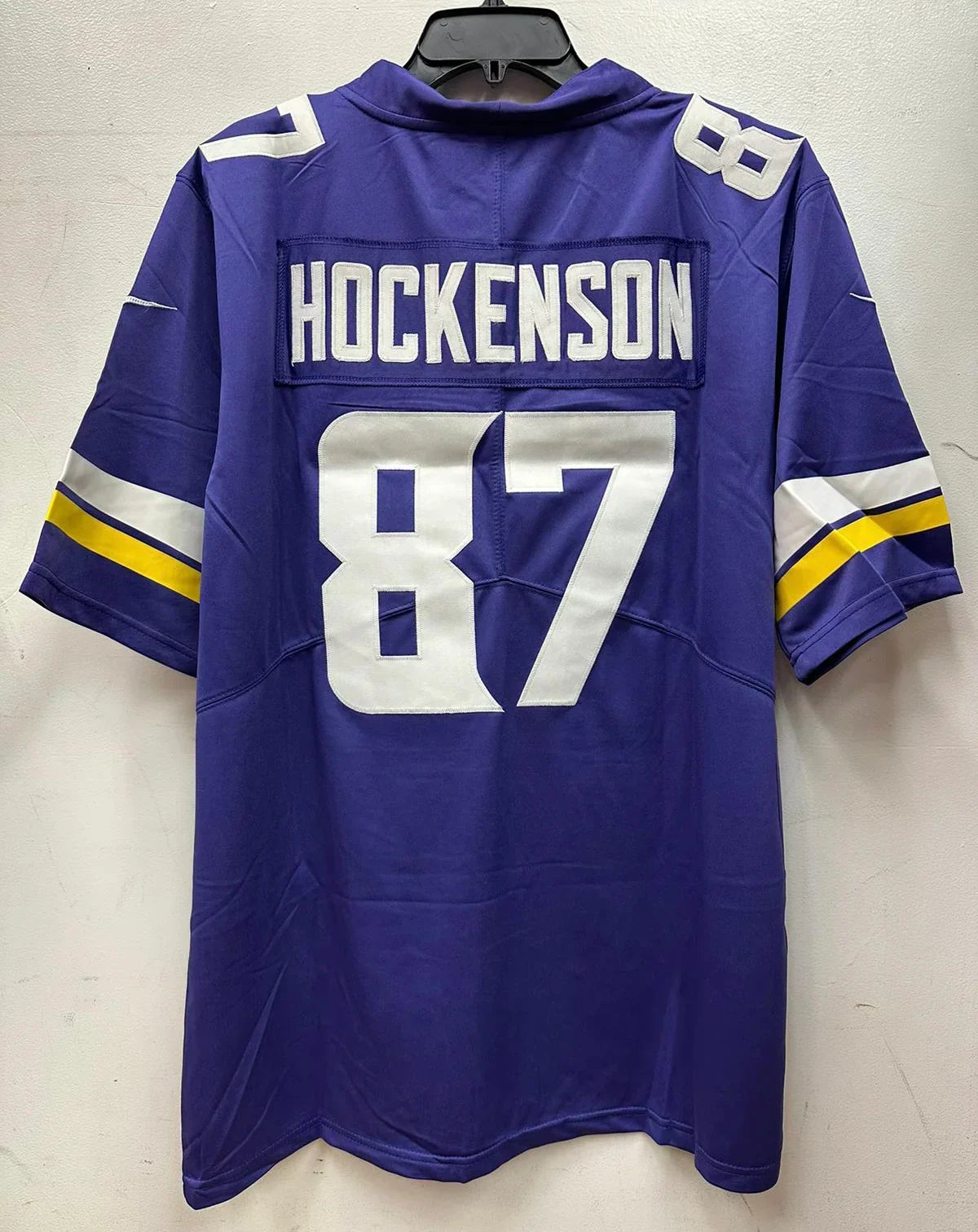 T.J. Hockenson Minnesota Vikings Jersey Nike product image 3, provided for visual reference and product detail review