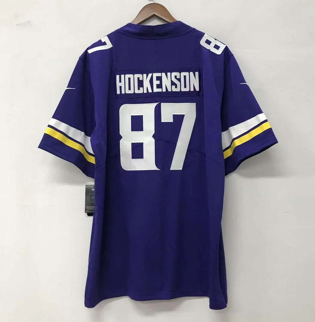 T.J. Hockenson Minnesota Vikings Jersey Nike product image 1, provided for visual reference and product detail review