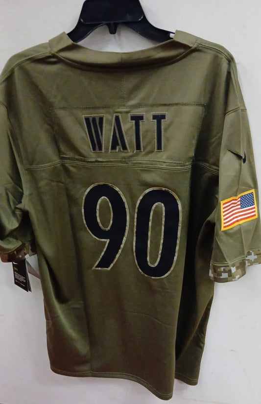 T.J. Watt Pittsburgh Steelers Salute to Service Jersey product image 1, provided for visual reference and product detail