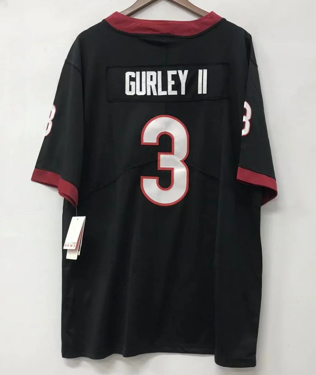 Todd Gurley Georgia Bulldogs Jersey black Nike product image 1, provided for visual reference and product detail review