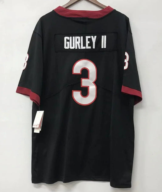 Todd Gurley Georgia Bulldogs Jersey black Nike product image 1, provided for visual reference and product detail review
