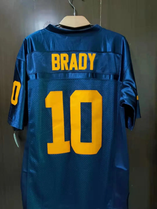 Tom Brady Michigan Jersey Classic Authentics product image 1, provided for visual reference and product detail review