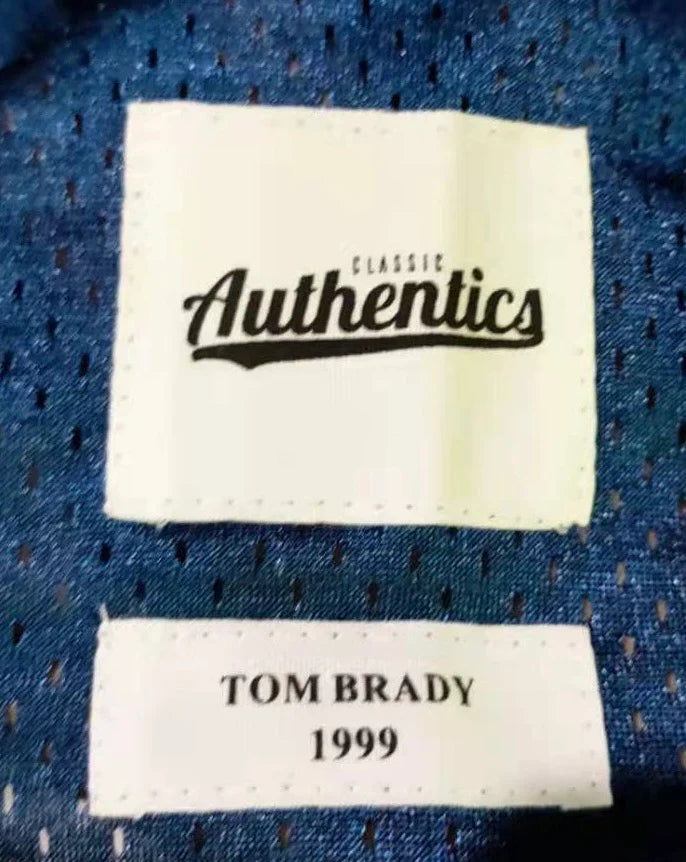 Tom Brady Michigan Jersey Classic Authentics product image 3, provided for visual reference and product detail review