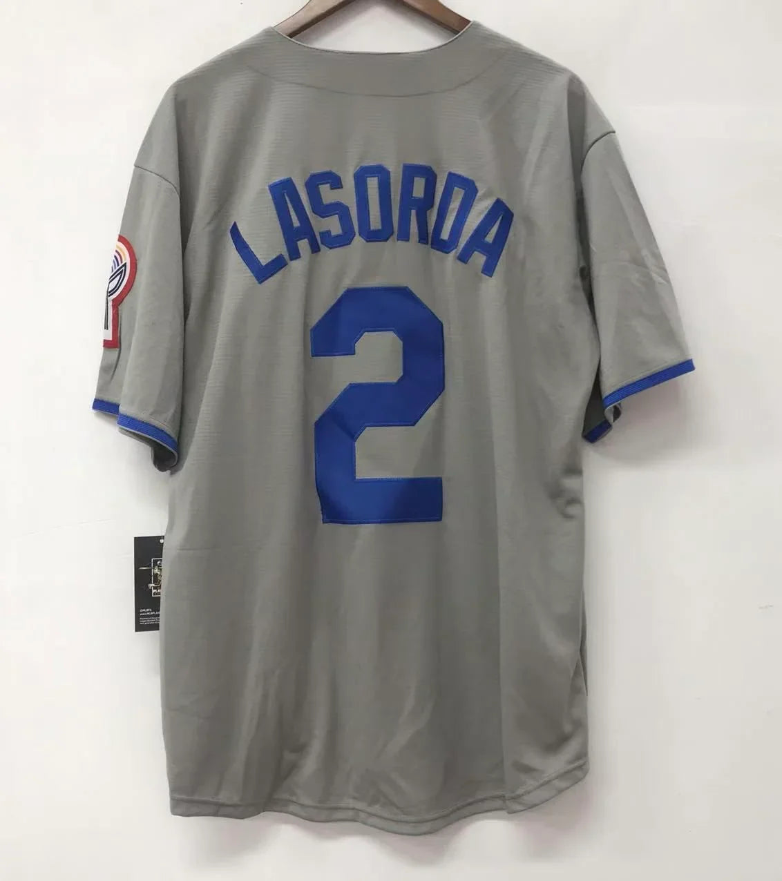 Tom Tommy LaSorda Los Angeles Dodgers Official MLB Jersey Majestic product image 1, provided for visual reference and