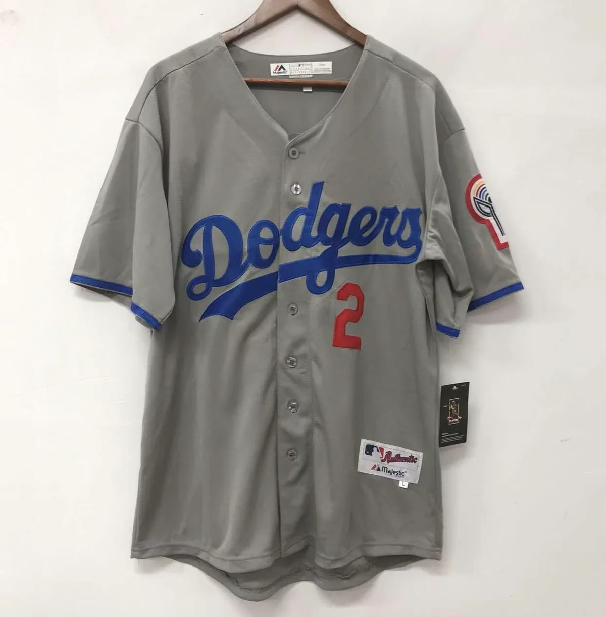 Tom Tommy LaSorda Los Angeles Dodgers Official MLB Jersey Majestic product image 2, provided for visual reference and
