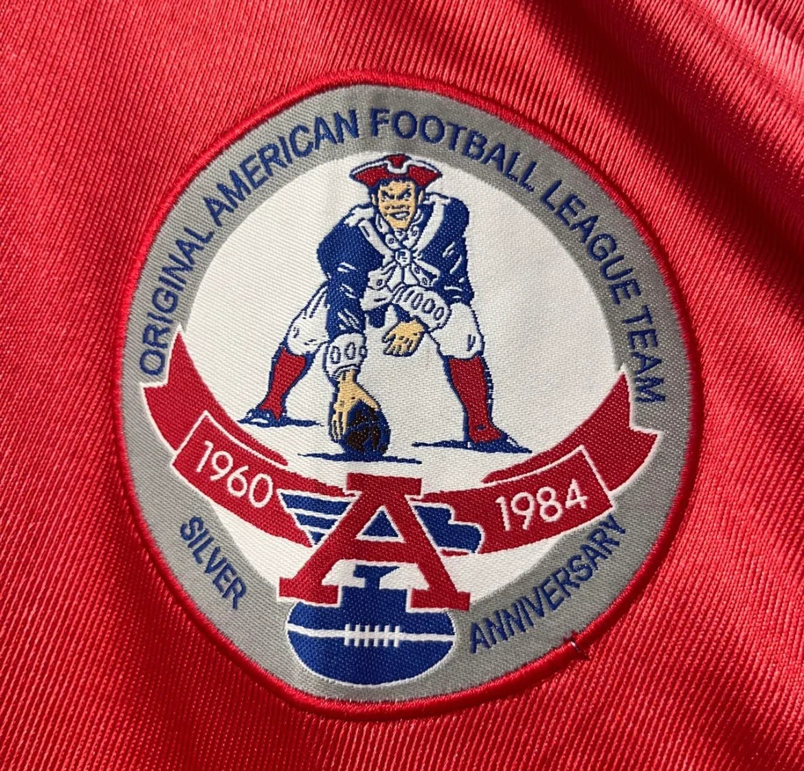 Tony Eason 1984 New England Patriots Official NFL Mitchell & Ness Jersey product image 3, provided for visual reference and